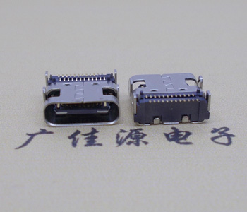 銷售USB 3.1 Type-C雙排貼片帶柱,USB母座價格 銷售USB 3.1 Type-C雙排貼片帶柱,USB母座價格